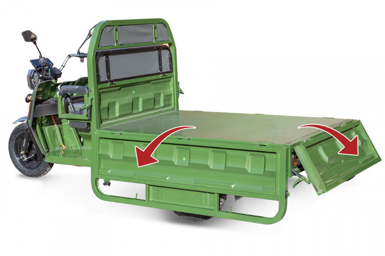 Грузовой электрический трицикл Rutrike Маяк 1500 во Владивостоке