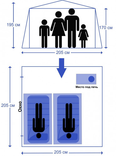 Мобильная баня-палатка МОРЖ во Владивостоке