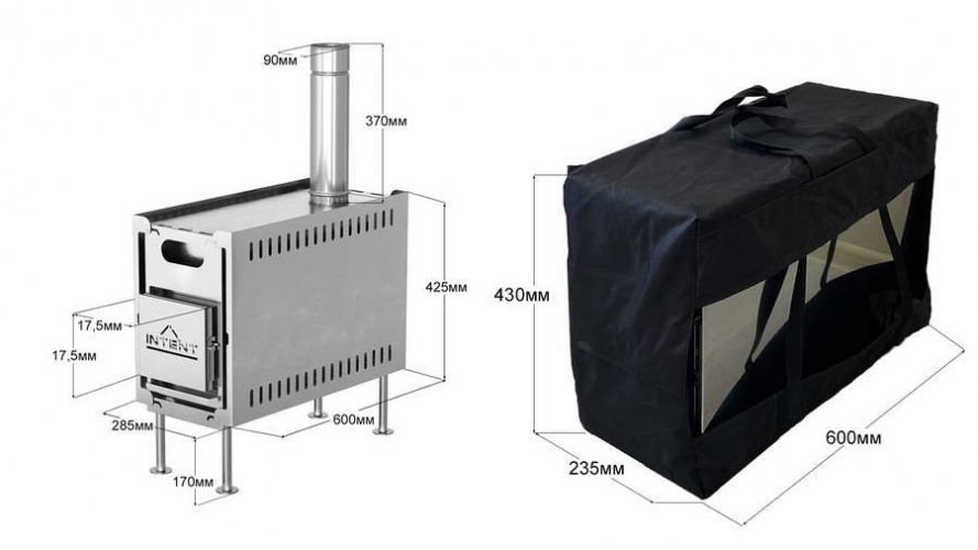 Печь банная INTENT во Владивостоке