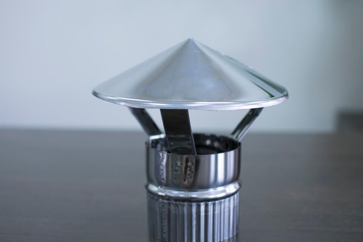 Зонт-дымник на трубу d-65 мм.(нерж) во Владивостоке