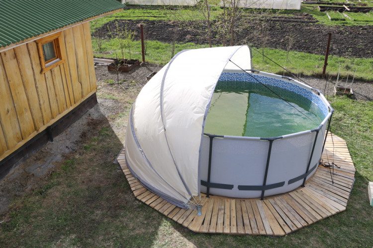 Купол-тент для бассейнов "Фиеста" КОМБИ во Владивостоке