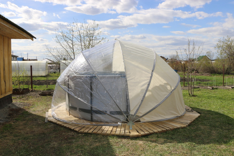 Купол-тент для бассейнов "Фиеста" КОМБИ во Владивостоке