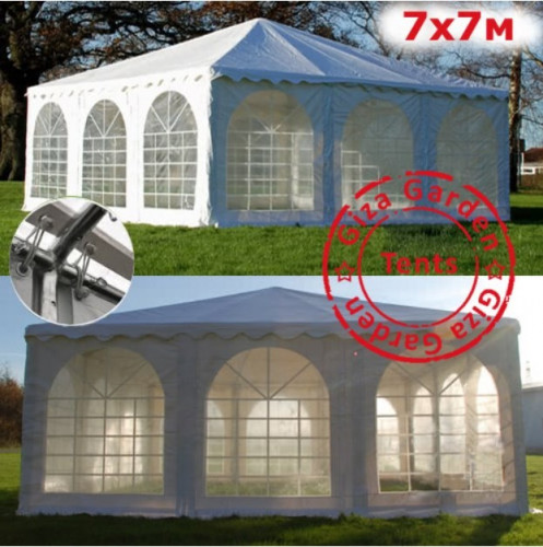 Шатер Пагода Giza Garden 7 x 7 м белый во Владивостоке