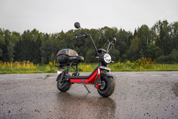 Электроскутер WHITE SIBERIA MINI R 2.0 1200W во Владивостоке