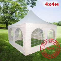 Шатер Пагода Giza Garden 4 х 4 м белый Шатер Пагода Giza Garden 4 х 4 м белый