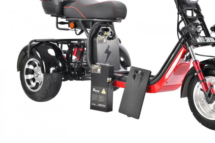 Электроскутер White Siberia PRO TRIKE 3000W во Владивостоке