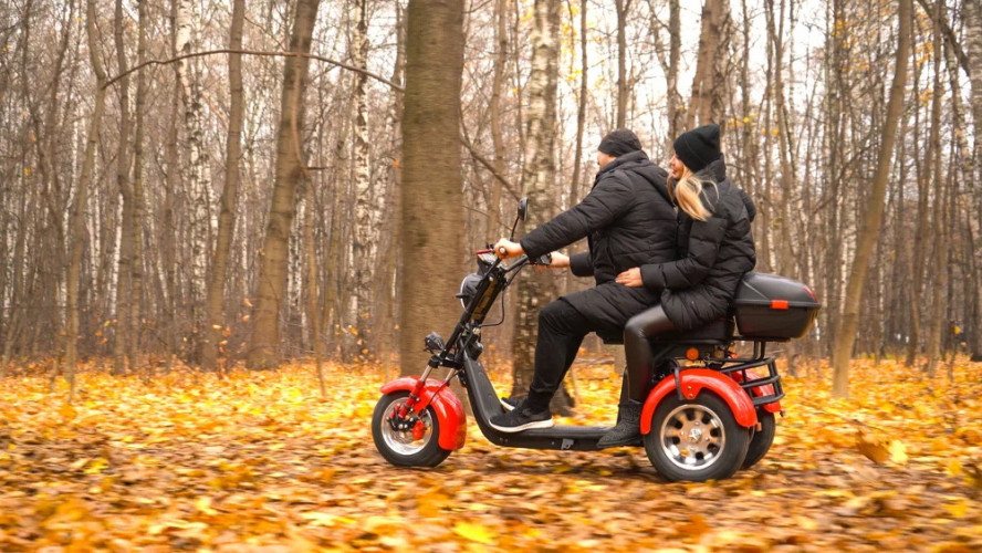 Электроскутер White Siberia PRO TRIKE 3000W во Владивостоке
