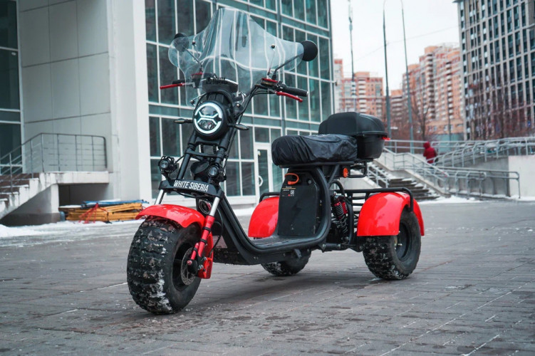 Электроскутер White Siberia PRO TRIKE 3000W во Владивостоке