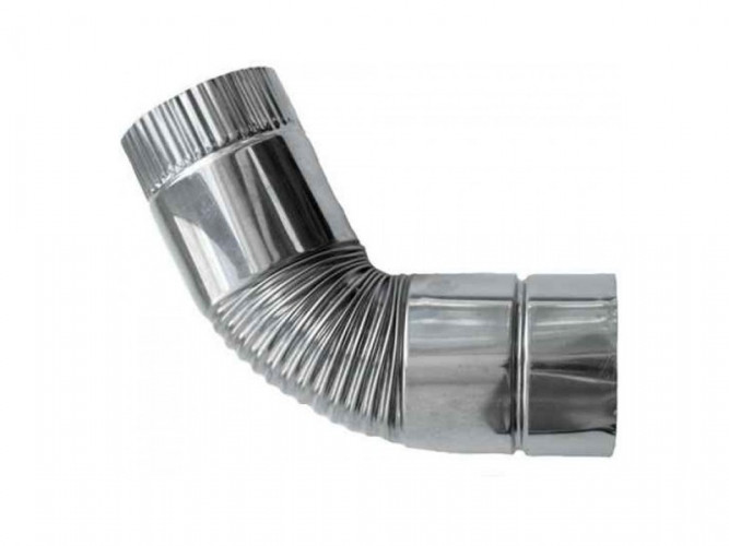 Сегмент трубы угол 45° d-80 мм.(нерж.)Инвент во Владивостоке