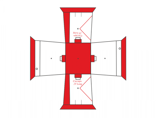 Зимняя палатка для рыбалки Куб Снегирь 2T Long Компакт во Владивостоке