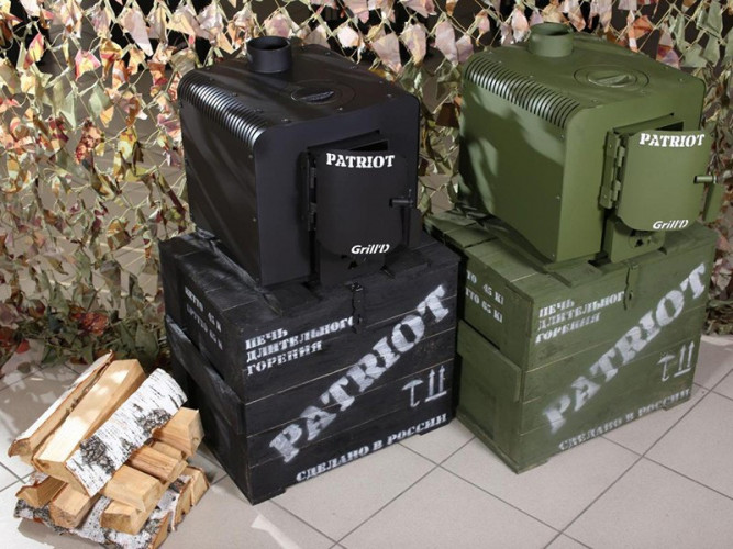 Печь длительного горения Grill’D Patriot 200 во Владивостоке