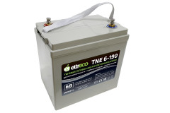 Тяговый аккумулятор Eltreco TNE6-190 (6V150A/H C3) Тяговый аккумулятор Eltreco TNE6-190 (6V150A/H C3)