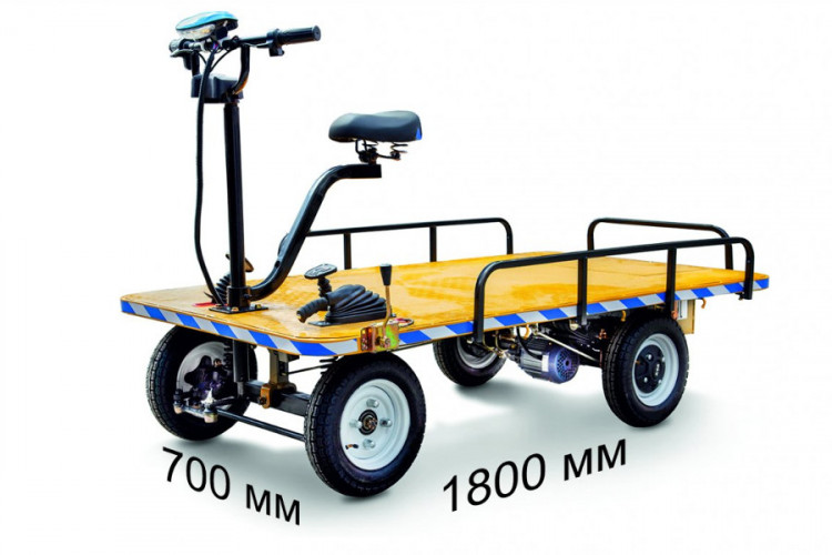 Грузовая электрическая тележка RuTrike СКЛАД 1800 во Владивостоке