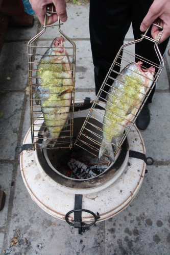 Решетка для рыбы во Владивостоке