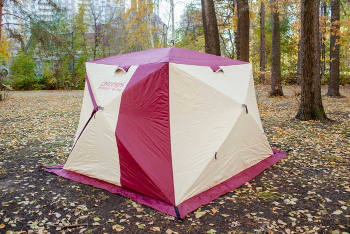 Зимняя палатка для рыбалки Куб Снегирь 4T Long во Владивостоке