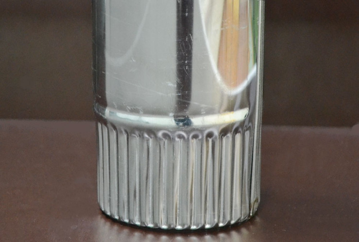 Сегмент трубы дымохода 90 мм. во Владивостоке