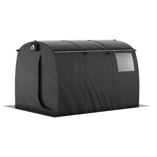 Мобильная баня-палатка МОРЖ Max (Черный) во Владивостоке