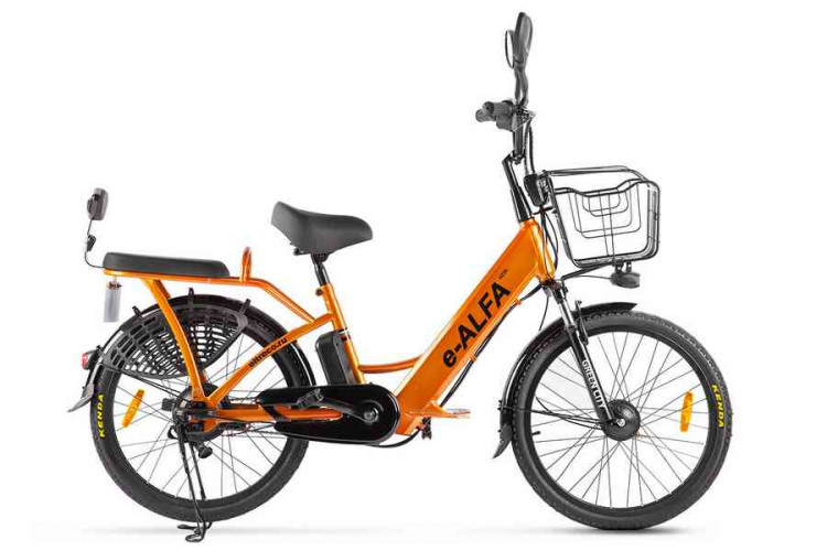 Электровелосипед Green City e-ALFA NEW для курьеров во Владивостоке