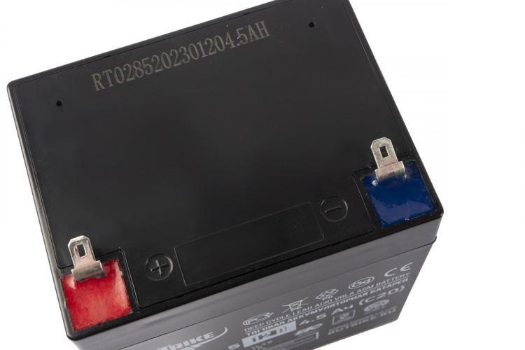 Тяговый гелевый аккумулятор RuTrike 6-GFM-4.5 (12V4.5A/H C20) во Владивостоке