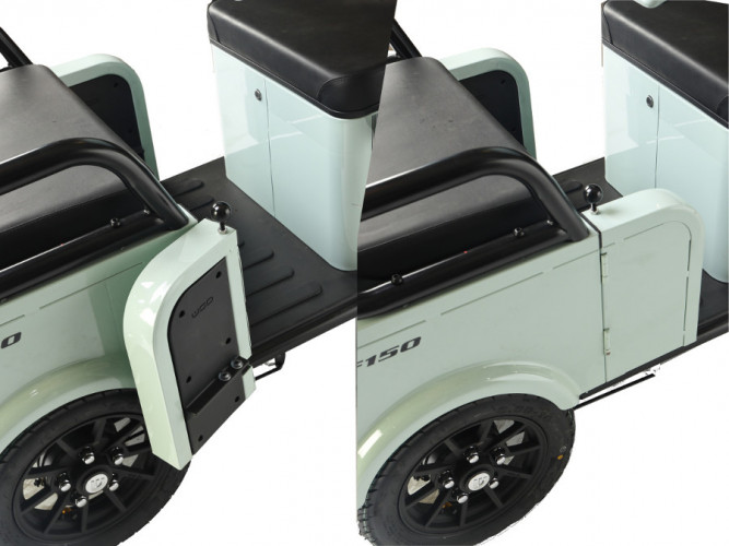 Пассажирский электротрицикл Wanshida LC-F150 во Владивостоке