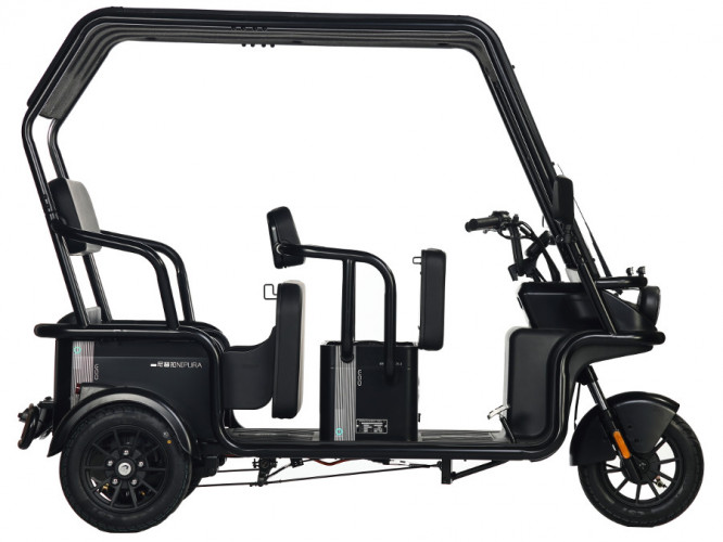 Пассажирский электротрицикл Wanshida NIPLA 570 во Владивостоке