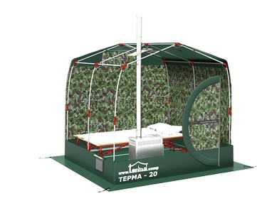 Мобильная баня ТЕРМА-20 во Владивостоке