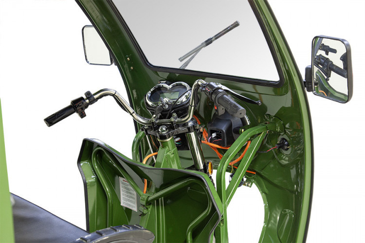 Грузовой электротрицикл Rutrike D4 NEXT КАБИНА 1800 72V1500W во Владивостоке