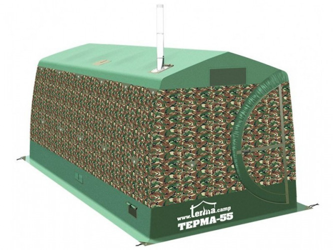 Зимняя палатка Терма-55 во Владивостоке