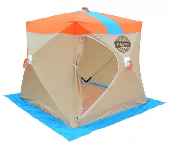 Зимняя палатка МИТЕК Омуль Куб-2 с внутренним тентом во Владивостоке