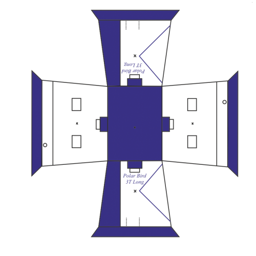 Зимняя палатка Polar Bird 4T Long компакт во Владивостоке