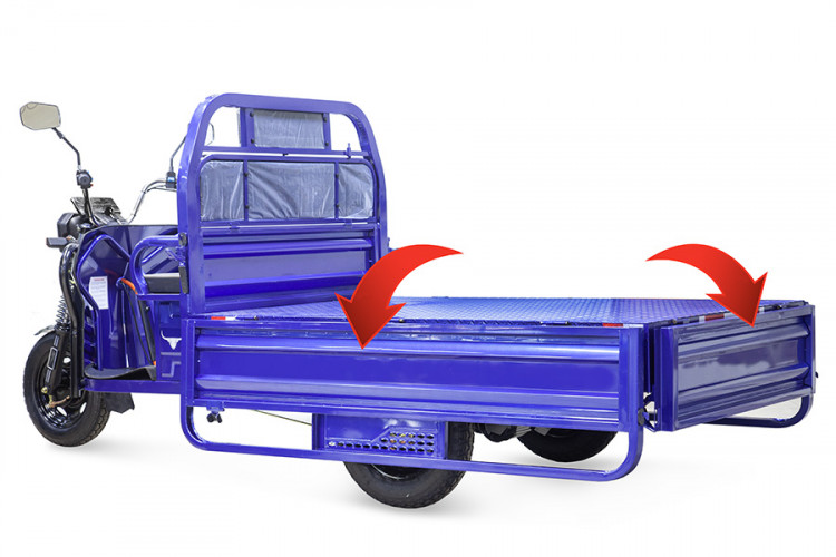 Грузовой электрический трицикл RuTrike D4 1800 60V1200W во Владивостоке