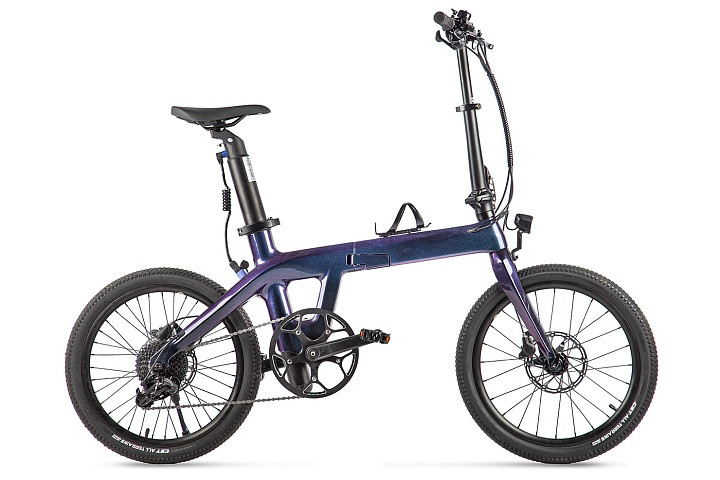 Электровелосипед складной Carbon 20" Sporto во Владивостоке