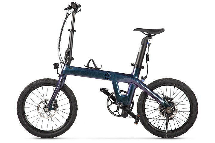 Электровелосипед складной Carbon 20" Sporto во Владивостоке