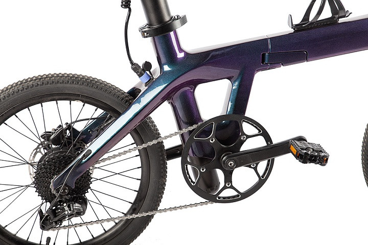 Электровелосипед складной Carbon 20" Sporto во Владивостоке