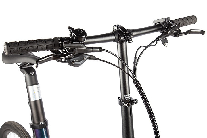 Электровелосипед складной Carbon 20" Sporto во Владивостоке