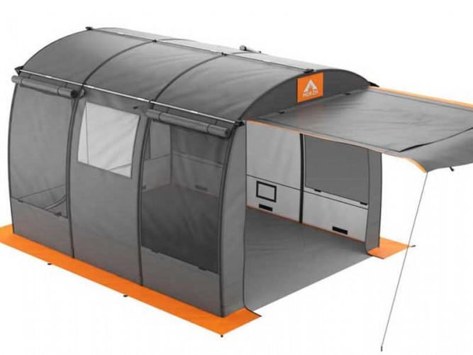 Шатёр - Мобильная баня-палатка Морж Shelter 2 сорт во Владивостоке