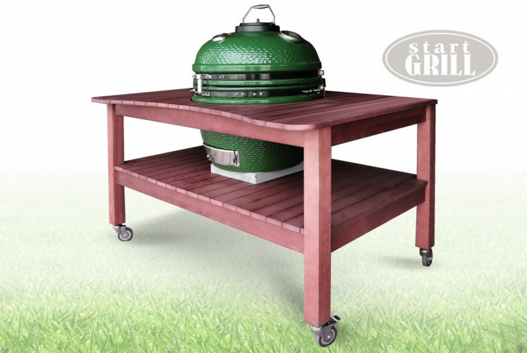 Стол для керамического гриля Start Grill на колесах во Владивостоке