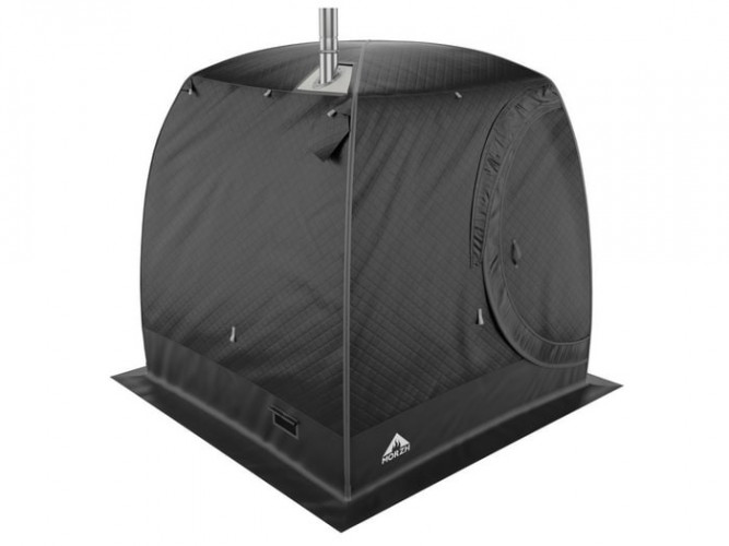 Мобильная баня-палатка МОРЖ LUX черный во Владивостоке