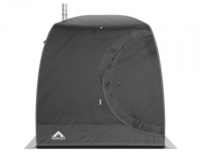 Мобильная баня-палатка МОРЖ LUX черный во Владивостоке