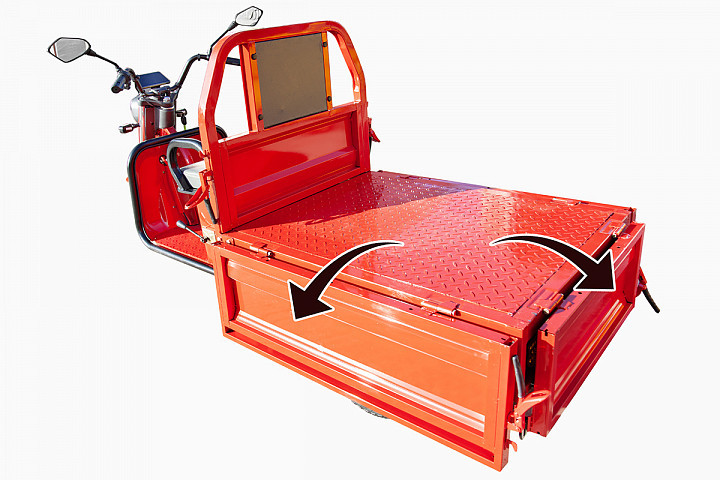 Грузовой электрический трицикл Rutrike Амулет 1100 во Владивостоке